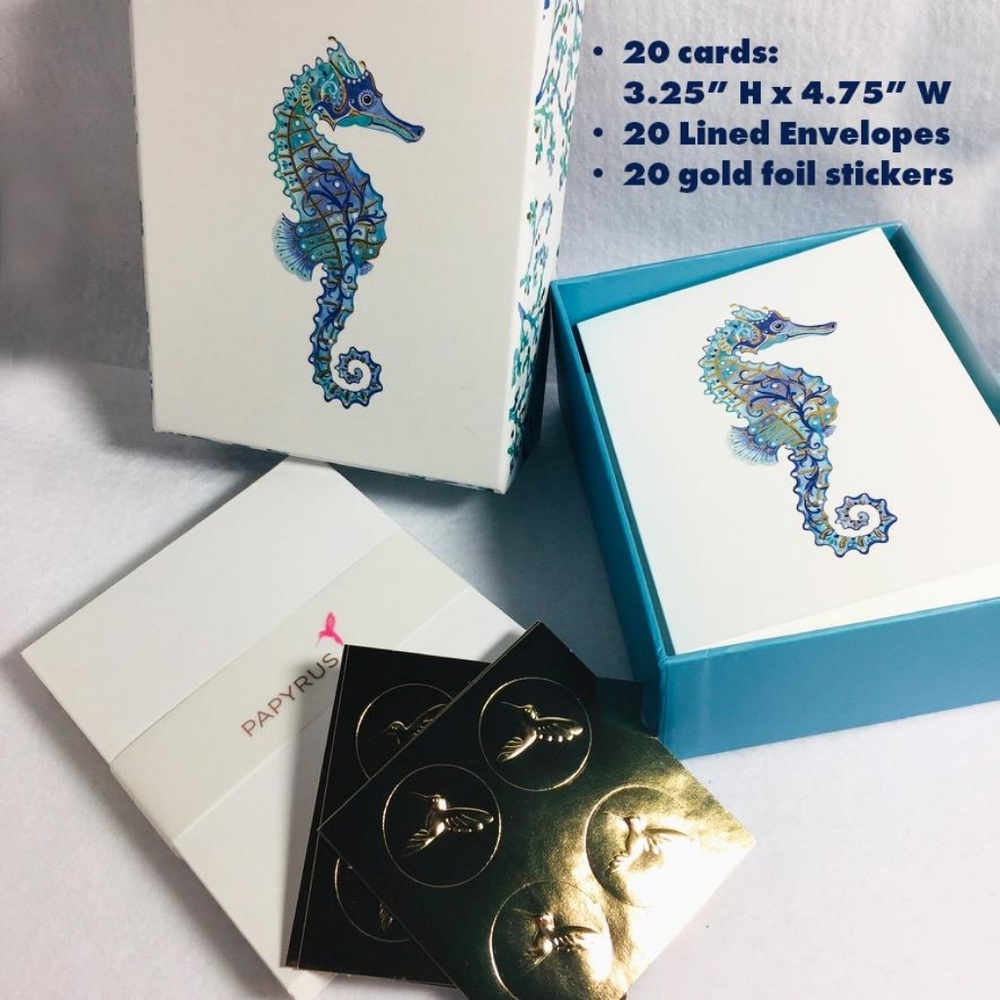 Papyrus Ocean Themed Thank You Cards - Picture 2 of 10